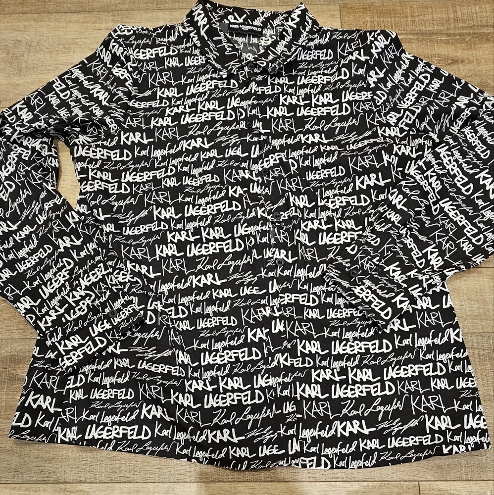Karl Lagerfeld cool button up